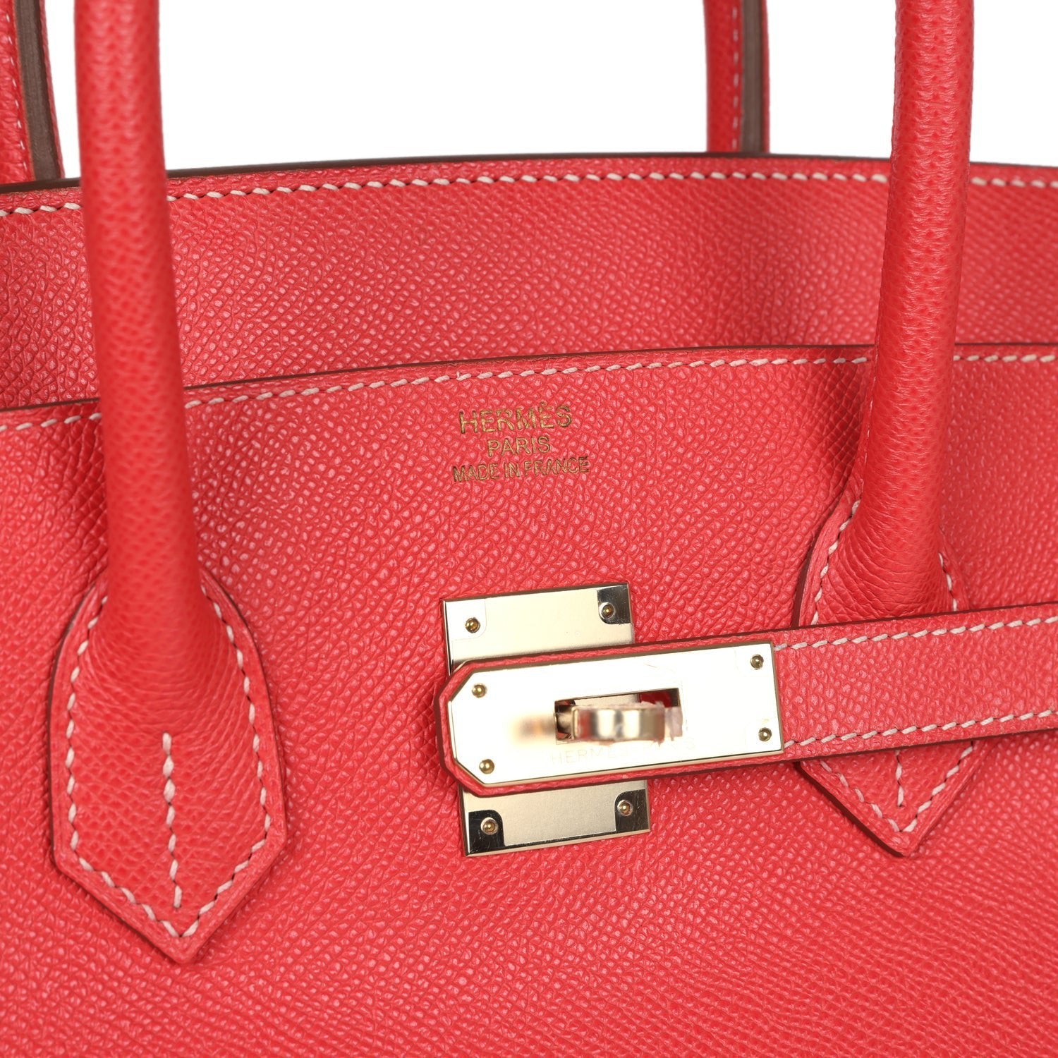 New Hermes Birkin 35 Rose Jaipur Candy Epsom Permabrass Hardware