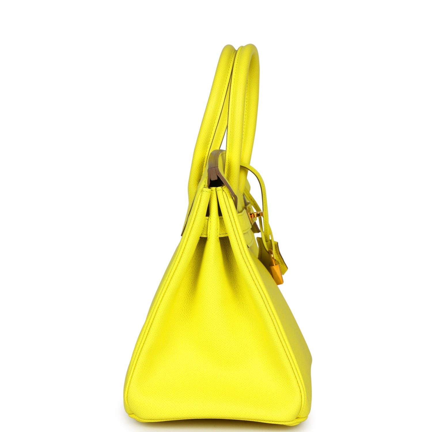 New Hermes Birkin 30 Lime Epsom Gold Hardware