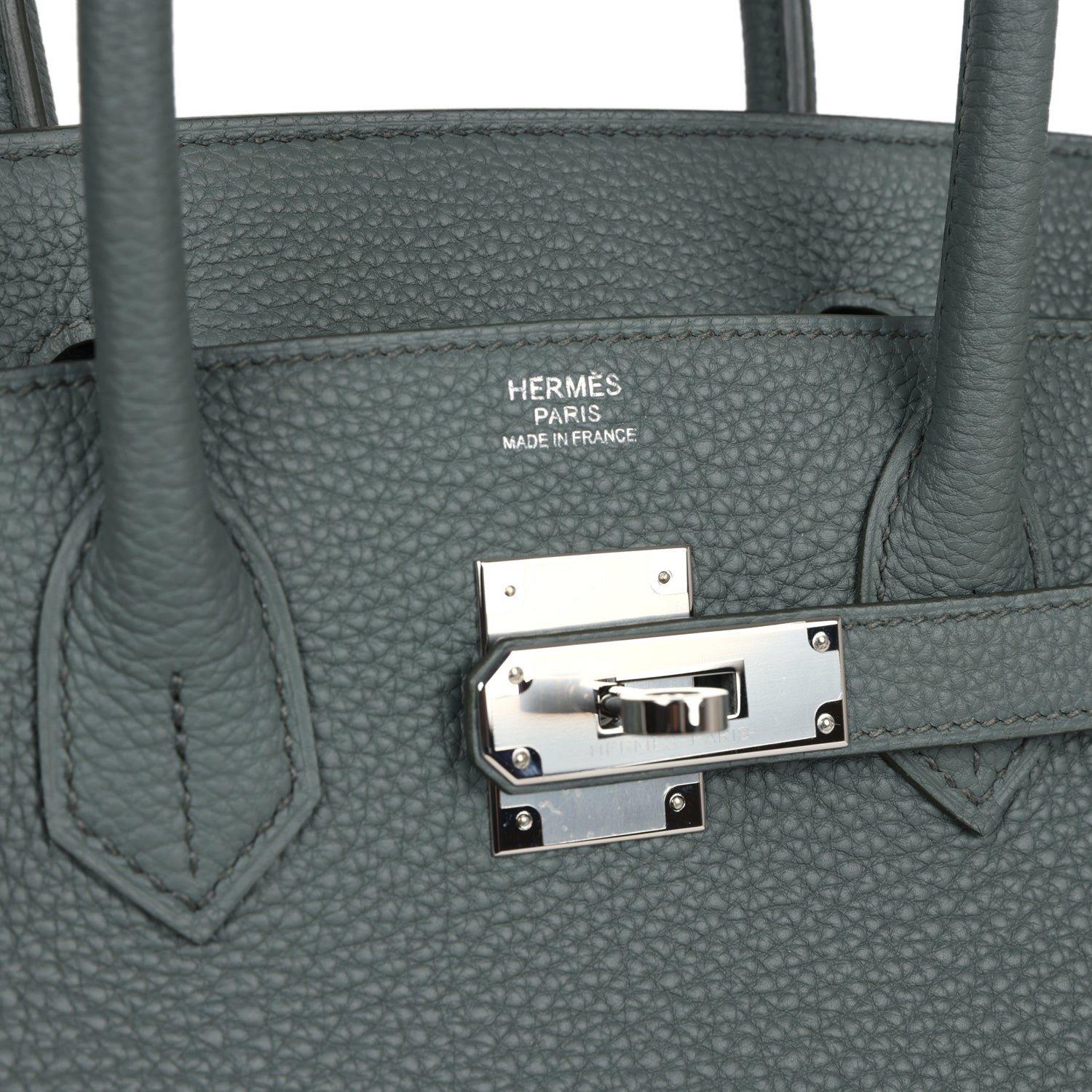Hermes Birkin 30 Vert Amande Togo Palladium Hardware
