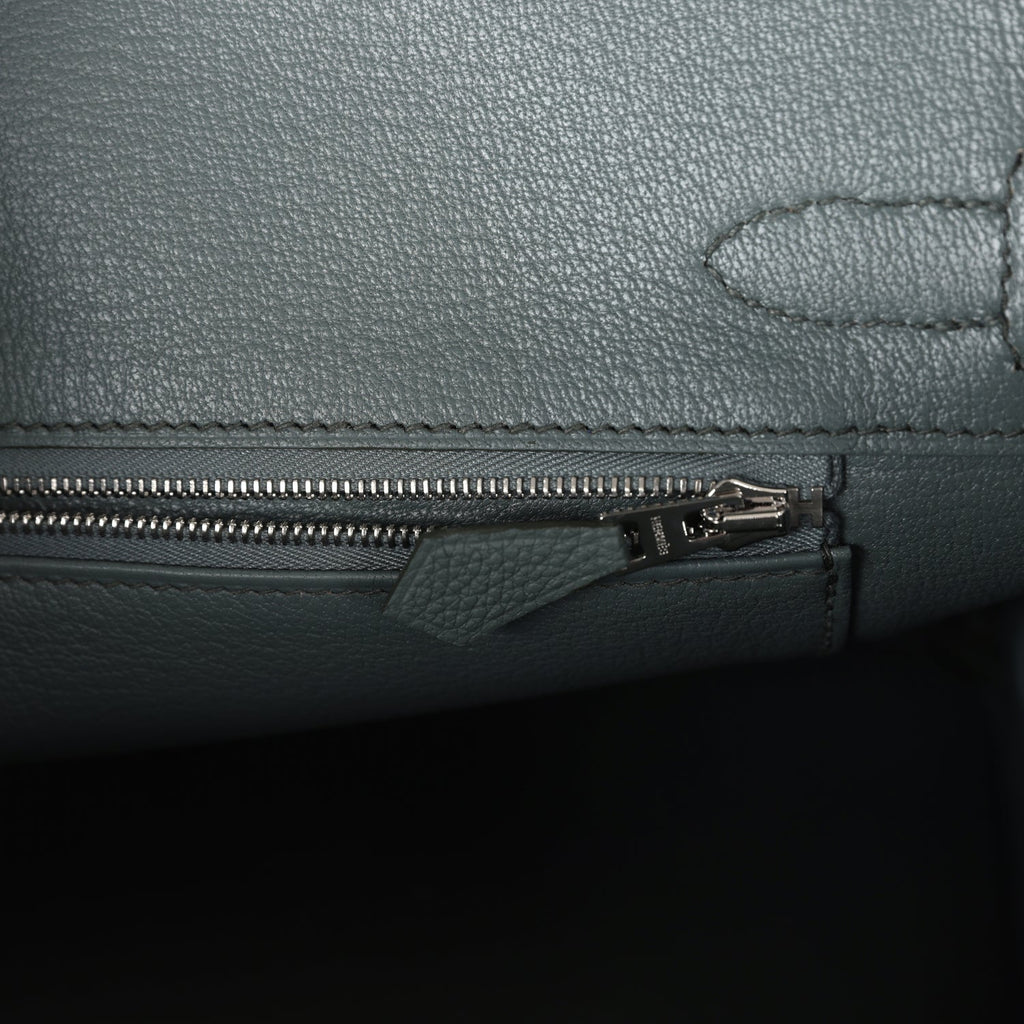 Hermes Birkin 30 Vert Amande Togo Palladium Hardware