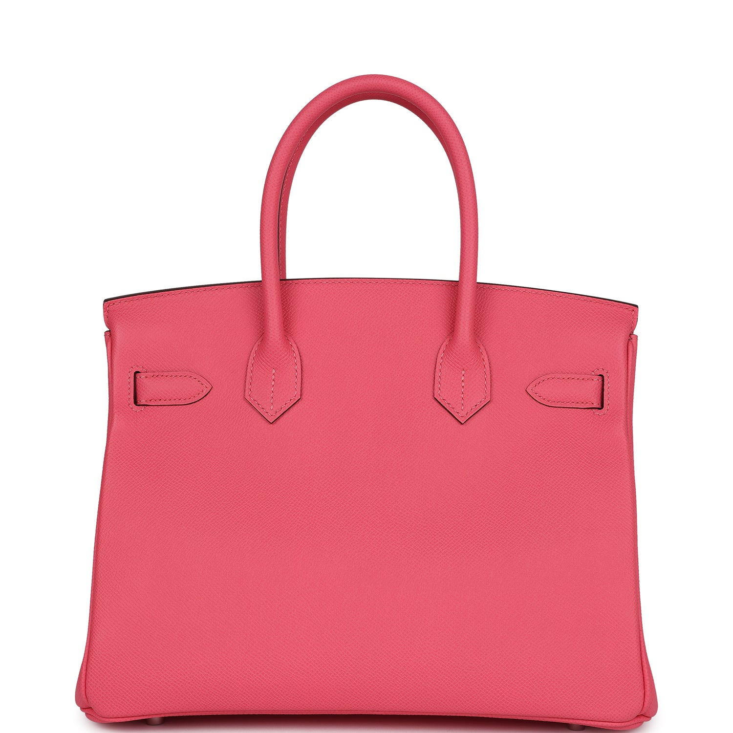New Hermes Birkin 30 Rose Azalee Epsom Palladium Hardware