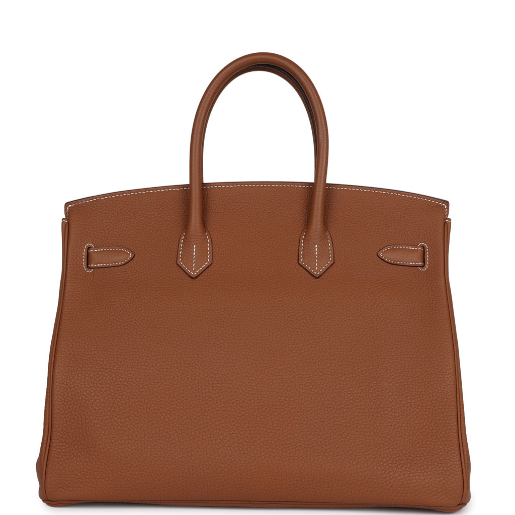 Hermes Birkin 35 Gold Togo Gold Hardware