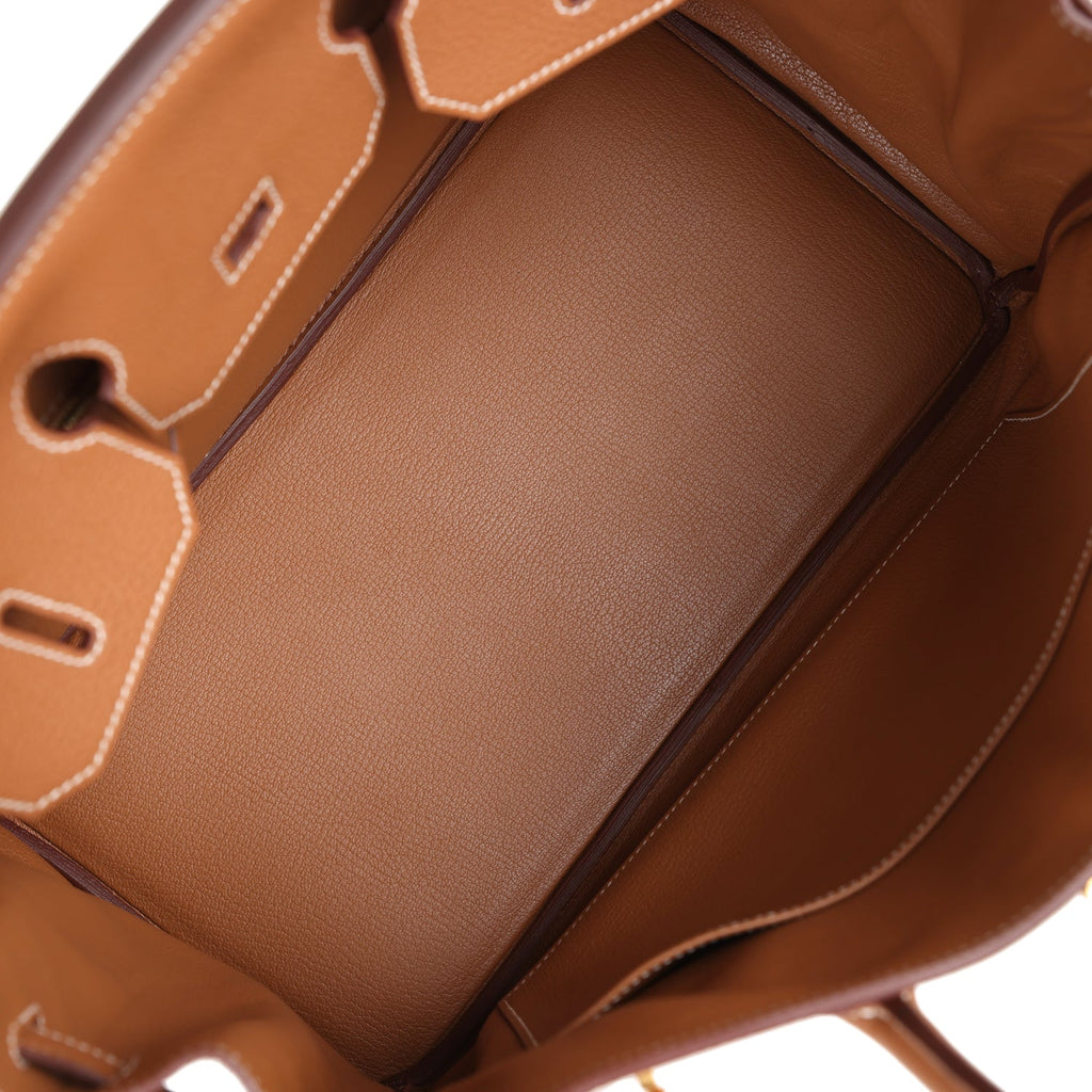 Hermes Birkin 35 Gold Togo Gold Hardware