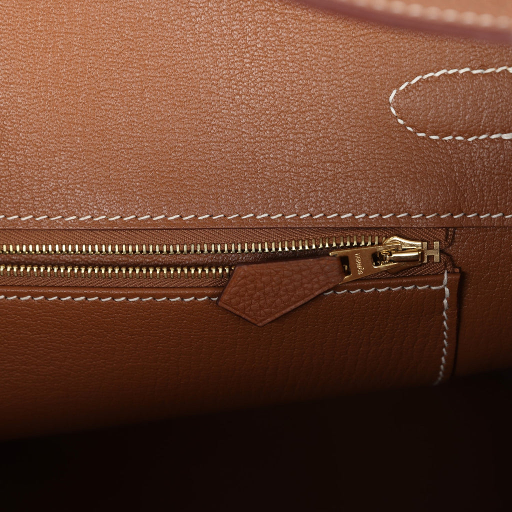 Hermes Birkin 35 Gold Togo Gold Hardware