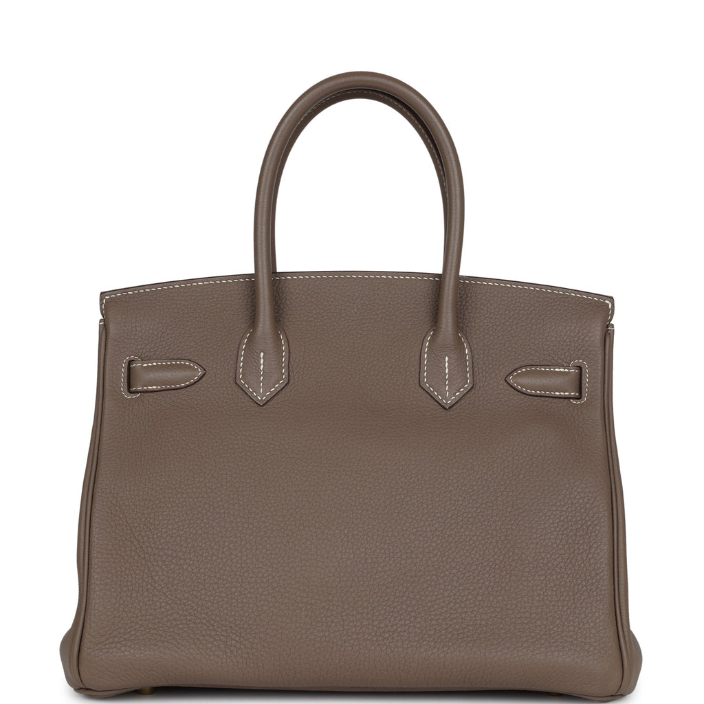Hermes Birkin 30 Etoupe Togo Gold Hardware