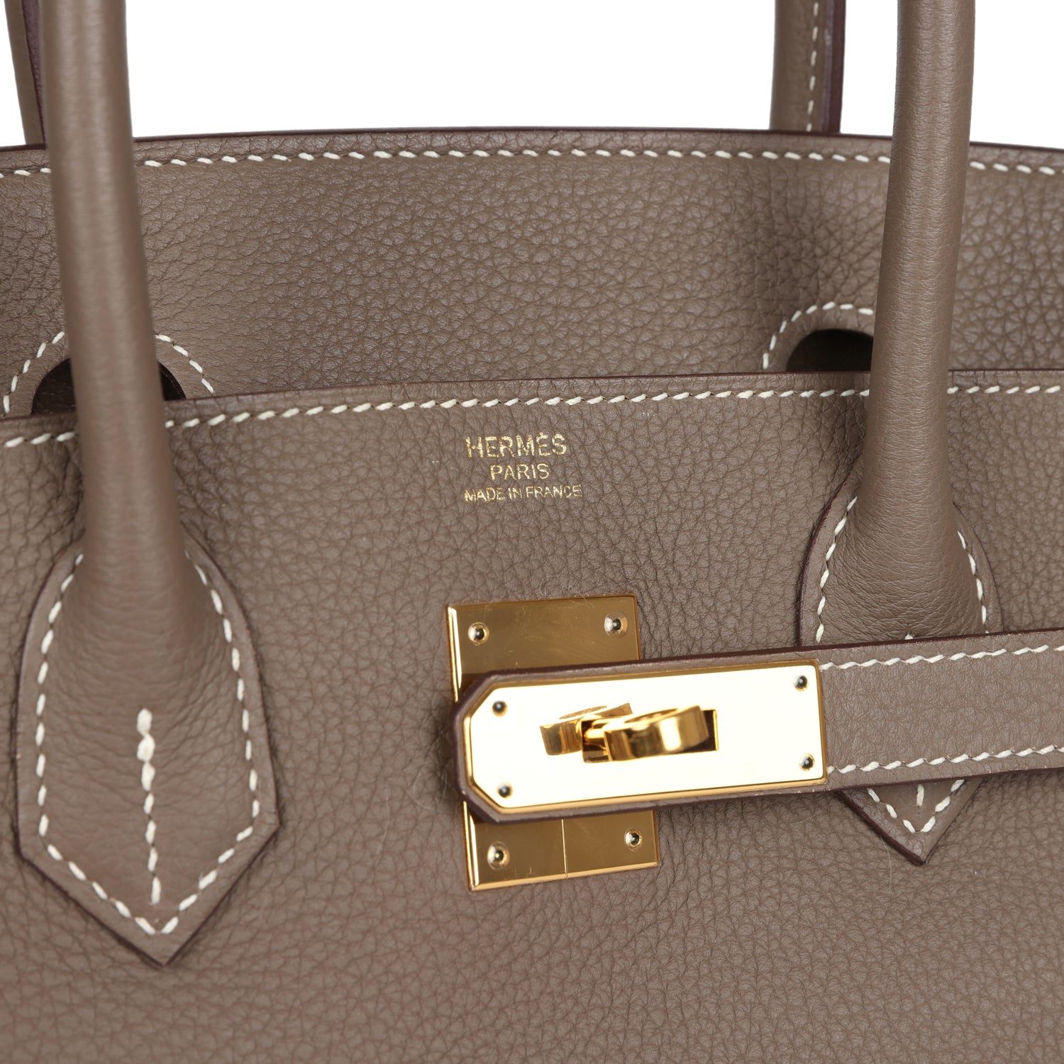 Hermes Birkin 30 Etoupe Togo Gold Hardware