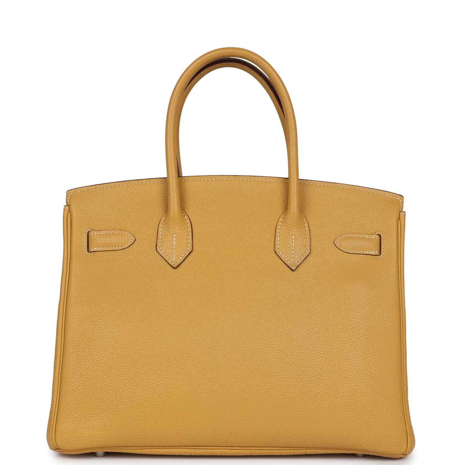 New Hermes Birkin 30 Curry Togo Palladium Hardware