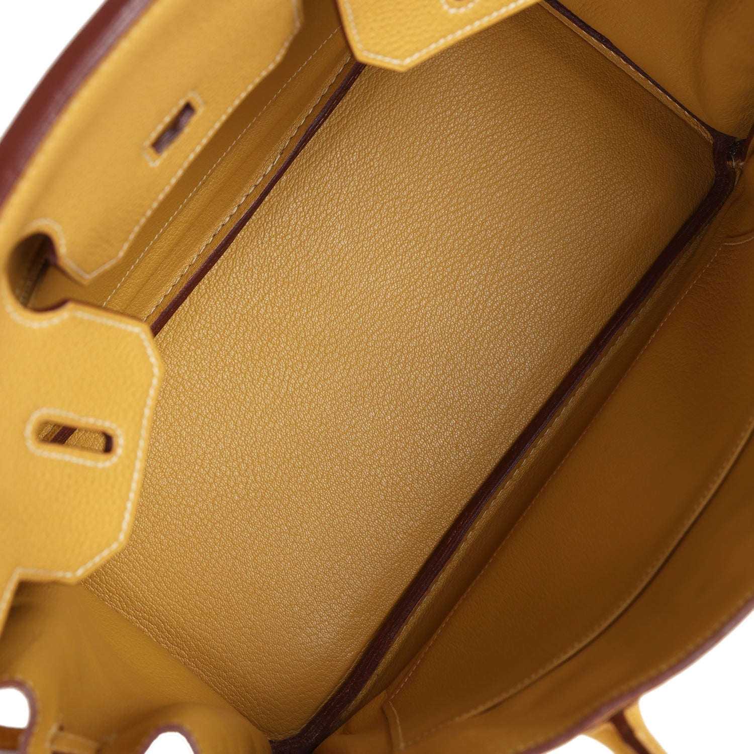 New Hermes Birkin 30 Curry Togo Palladium Hardware