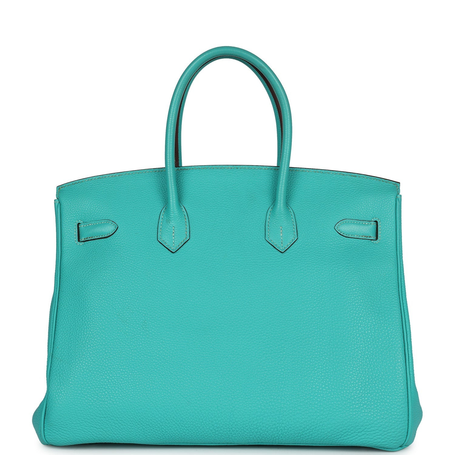 New Hermes Birkin 35 Lagon Togo Palladium Hardware