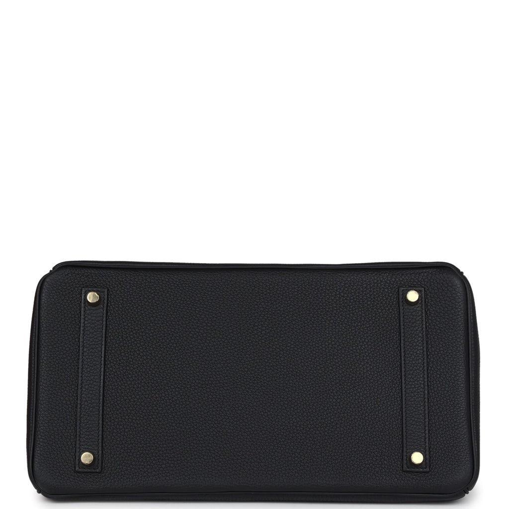 Hermes Birkin 35 Black Togo Gold Hardware