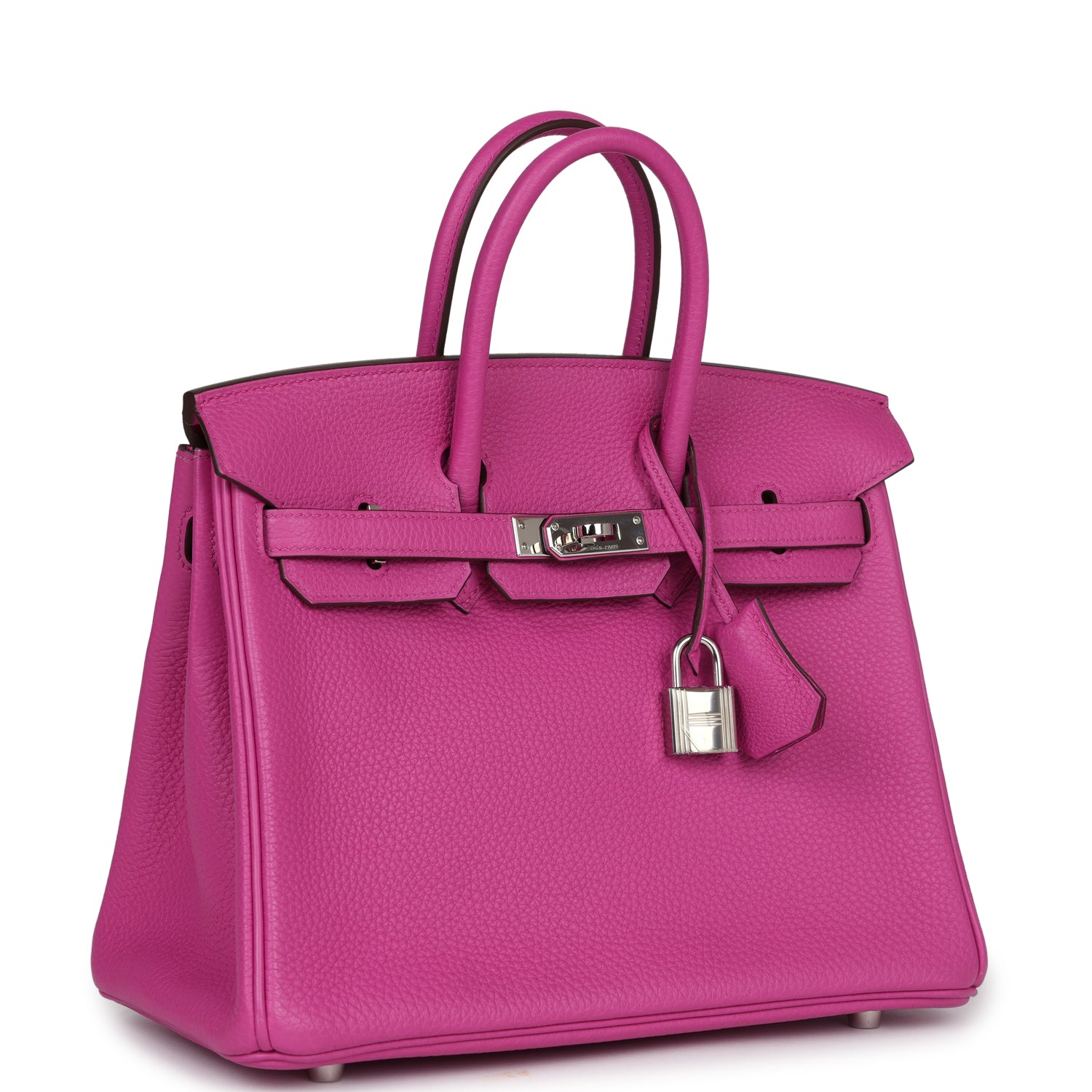 New Hermes Birkin 25 Magnolia Togo Palladium Hardware