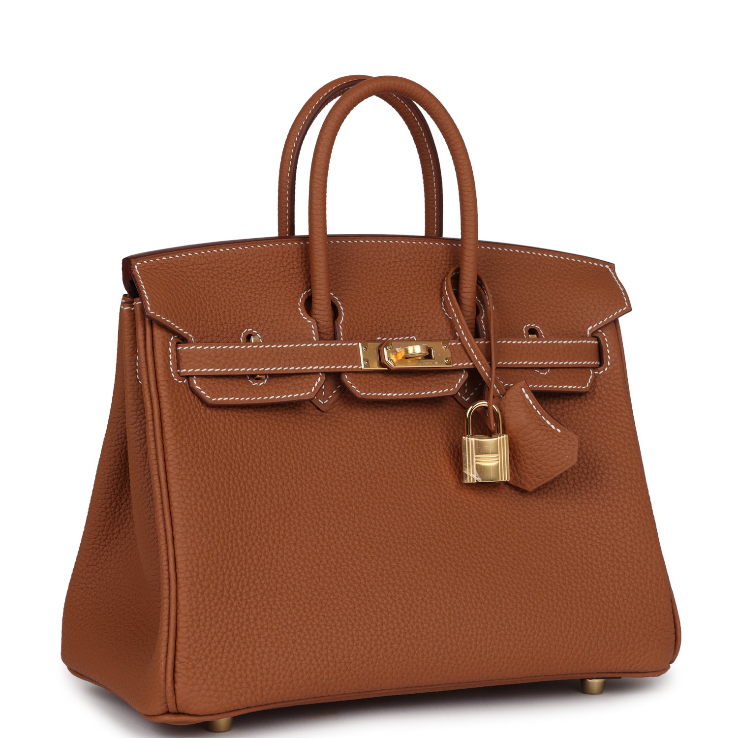 Hermes Birkin 25 Gold Togo Gold Hardware