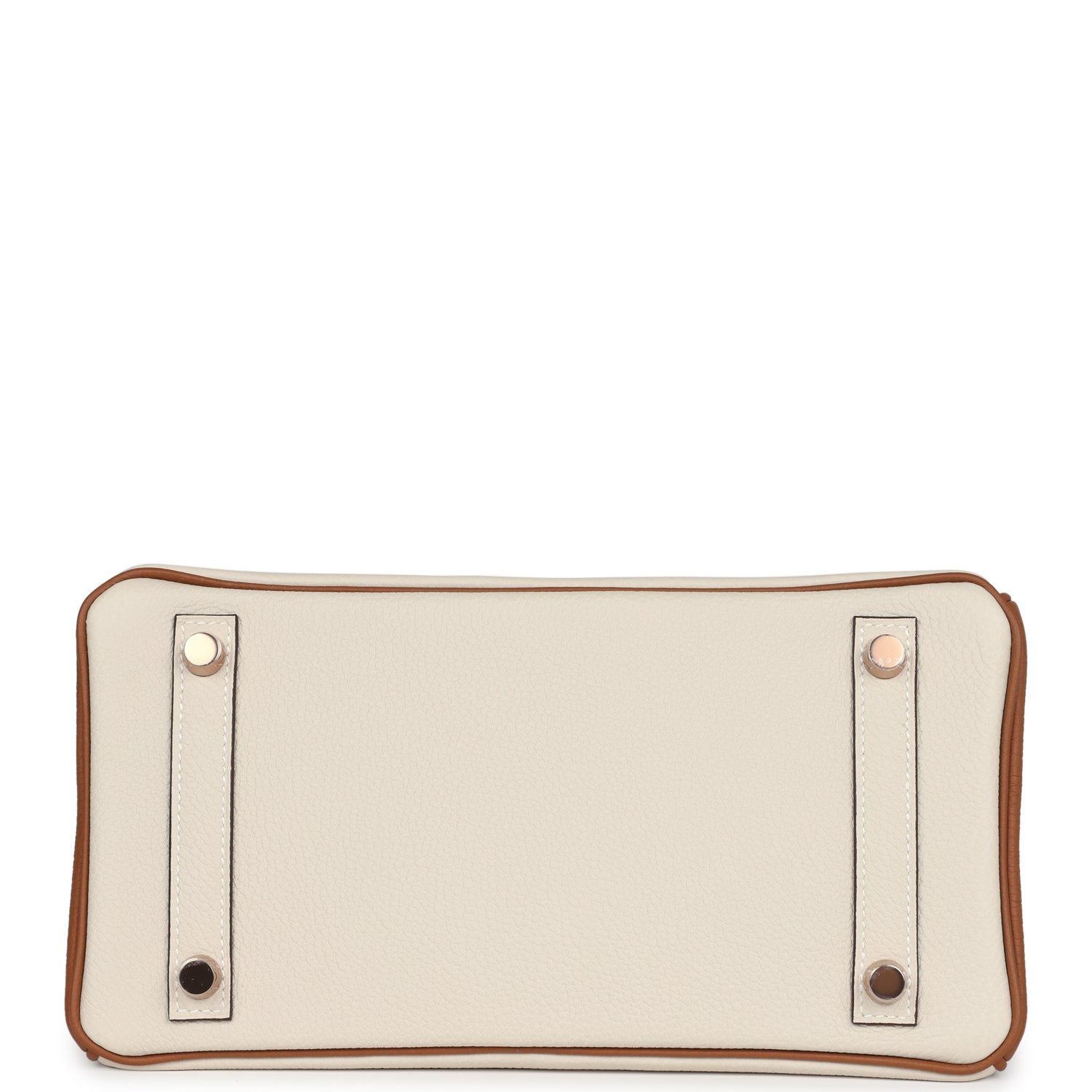 Hermes Special Order (HSS) Birkin 25 Craie and Gold Togo Rose Gold Hardware
