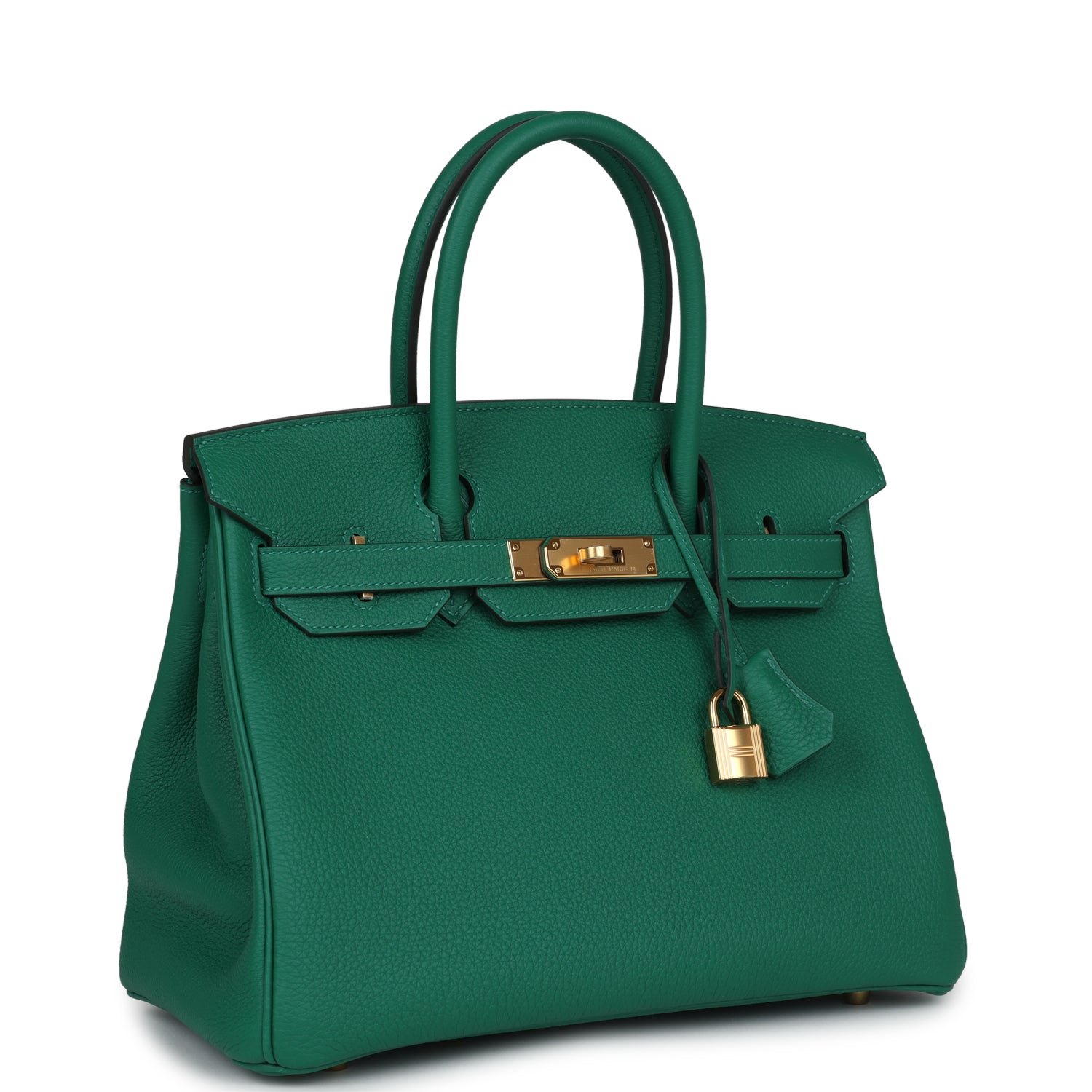 Hermes Birkin 30 Vert Vertigo Togo Gold Hardware