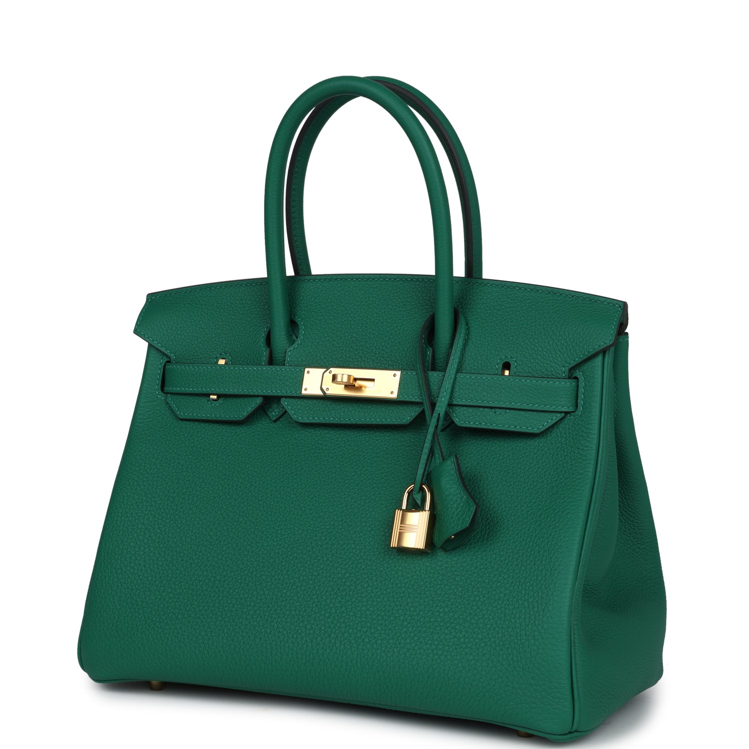 Hermes Birkin 30 Vert Vertigo Togo Gold Hardware