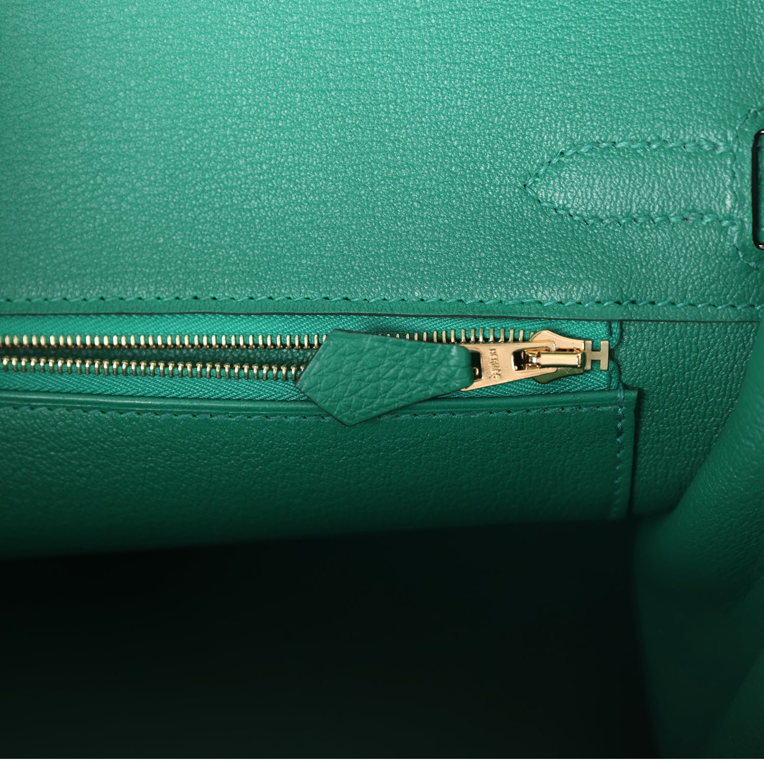 Hermes Birkin 30 Vert Vertigo Togo Gold Hardware