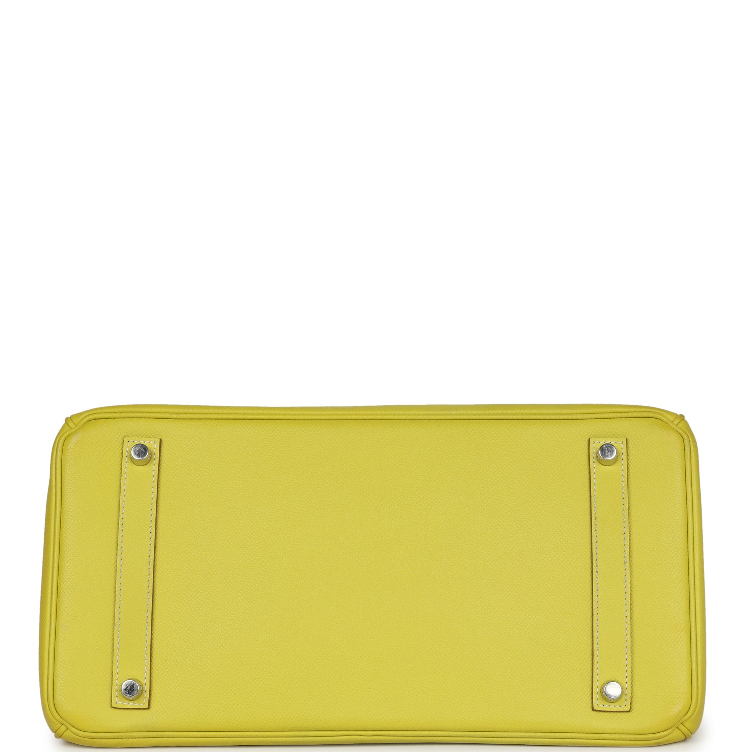 New Hermes Birkin 35 Lime Candy Epsom Palladium Hardware