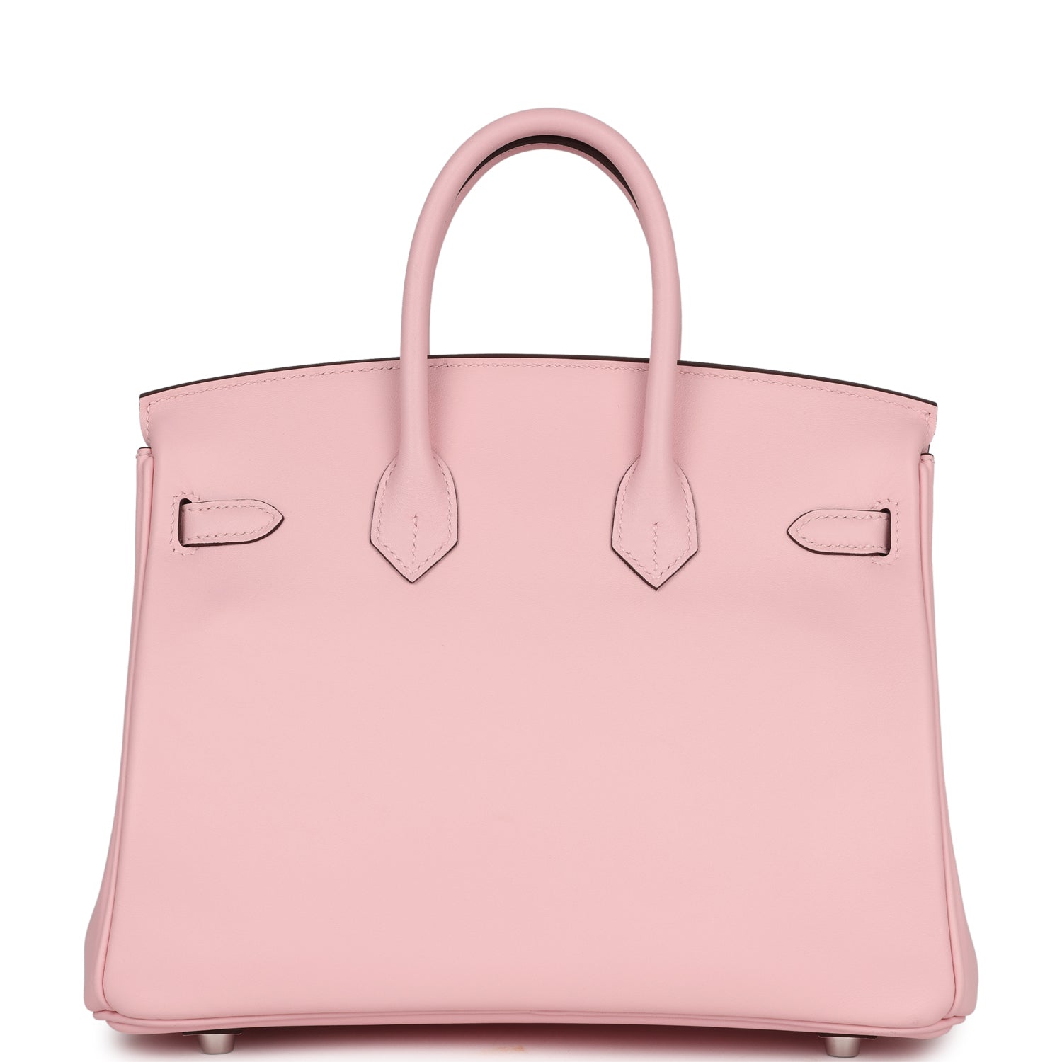 New Hermes Birkin 25 Rose Sakura Swift Palladium Hardware
