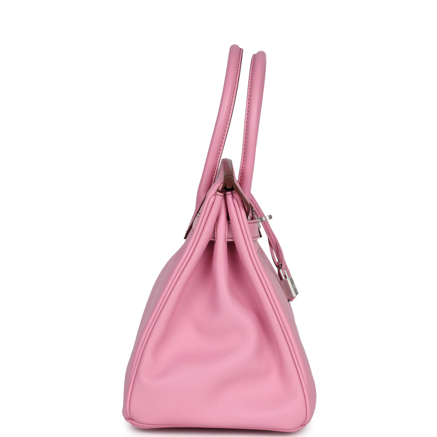 New Hermes Birkin 30 Bubblegum Swift Palladium Hardware