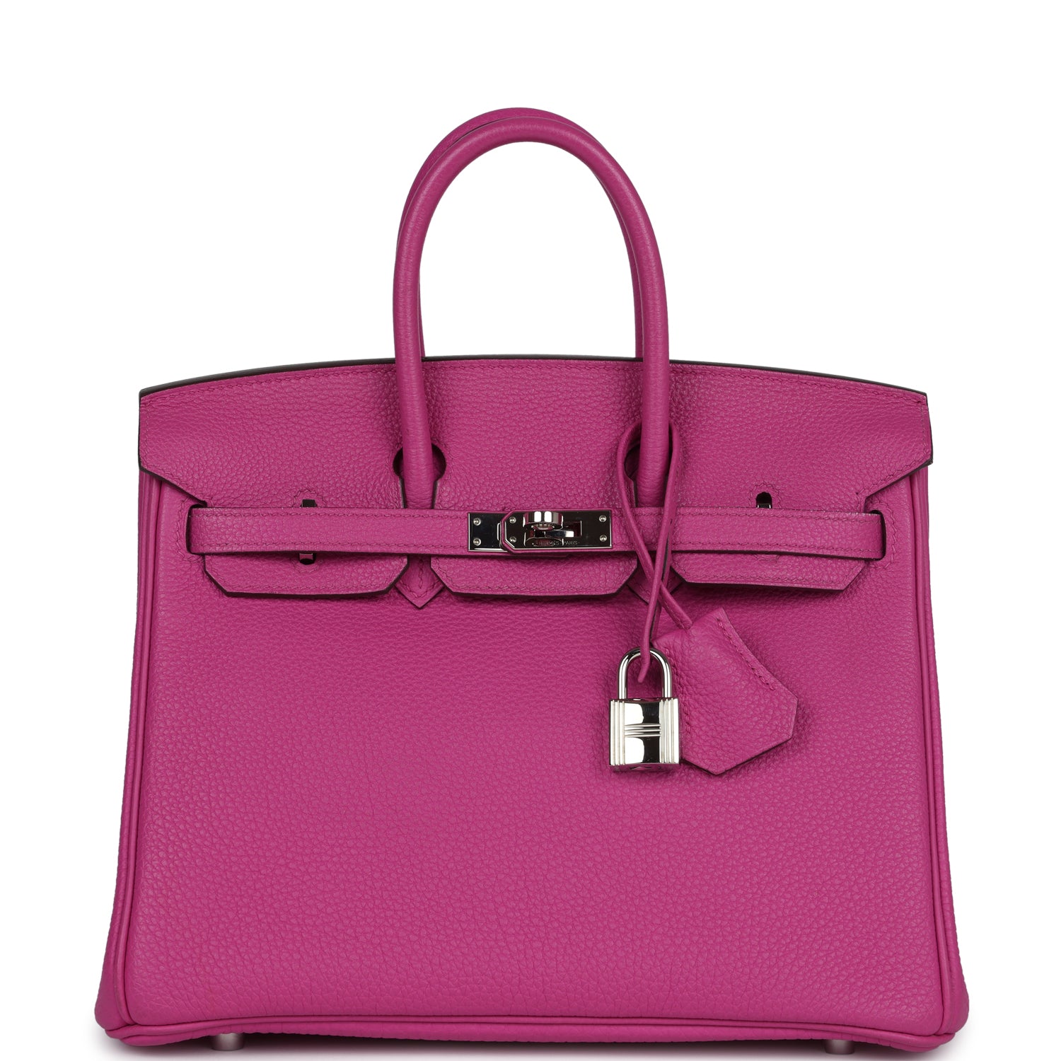 New Hermes Birkin 25 Magnolia Togo Palladium Hardware