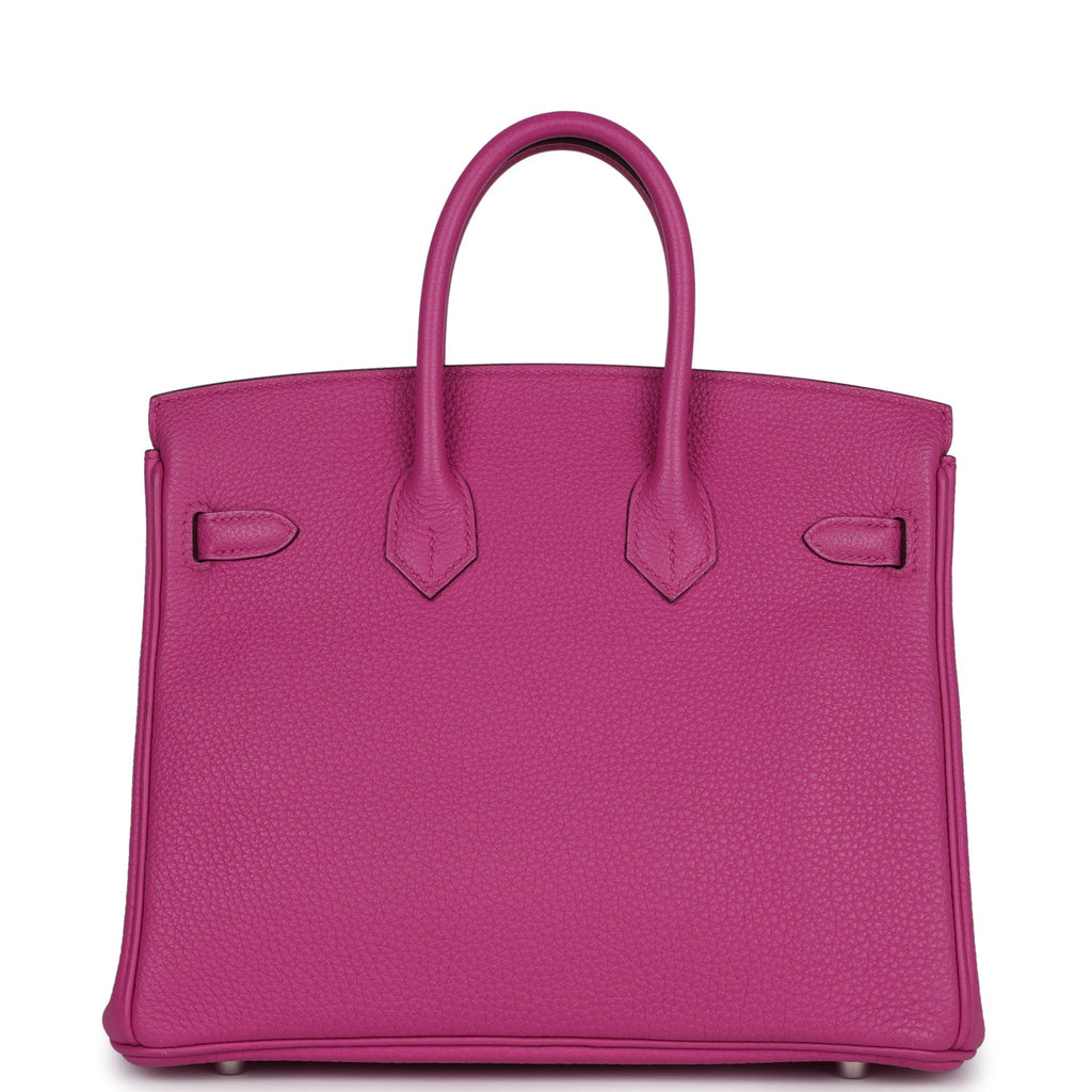 New Hermes Birkin 25 Magnolia Togo Palladium Hardware