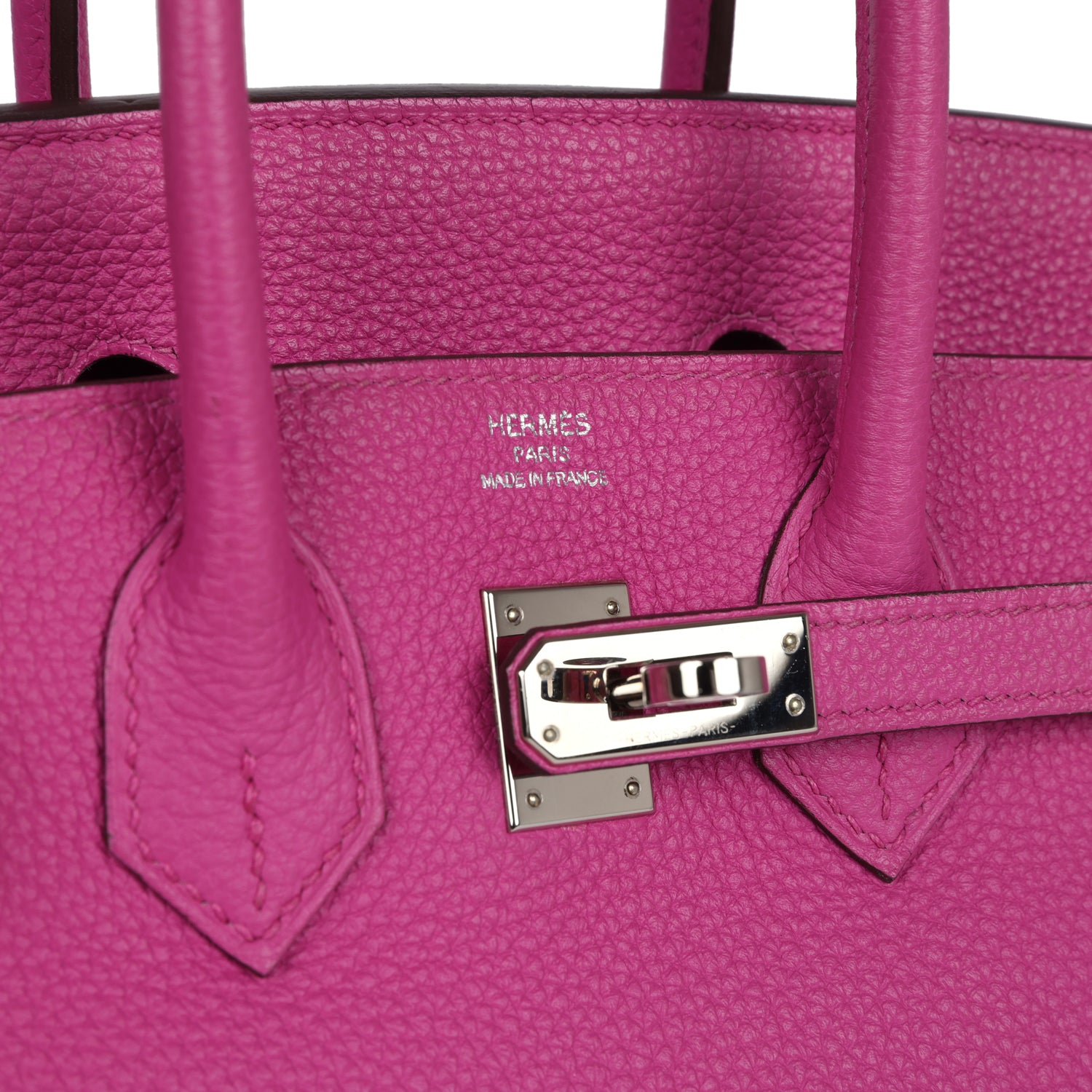 New Hermes Birkin 25 Magnolia Togo Palladium Hardware