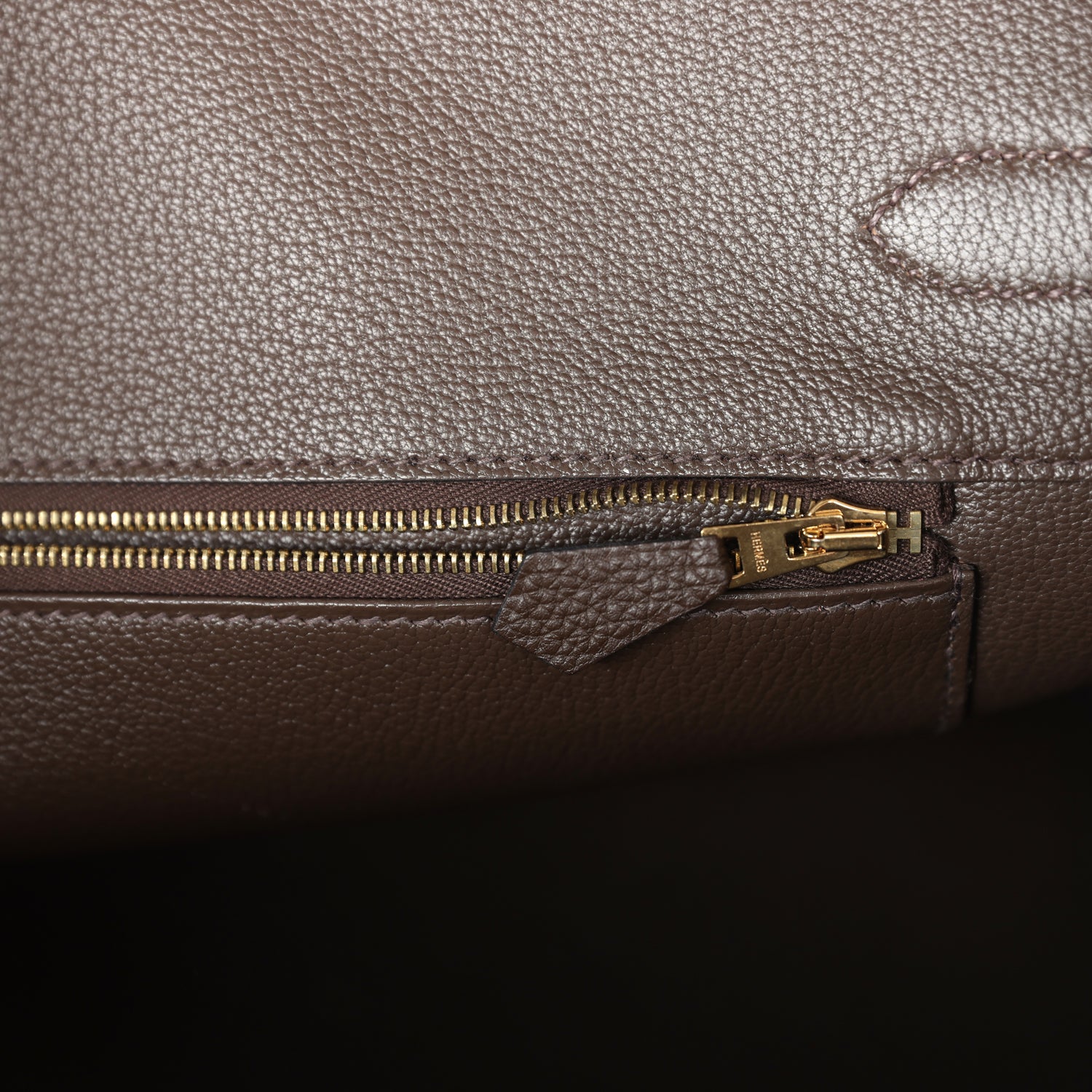 Hermes Birkin 35 Chocolate Togo Gold Hardware