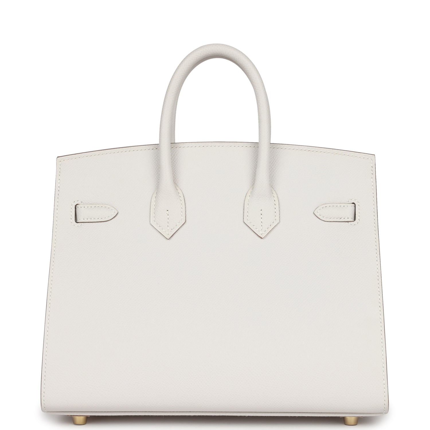 Hermes Birkin Sellier 25 Gris Pale Epsom Gold Hardware