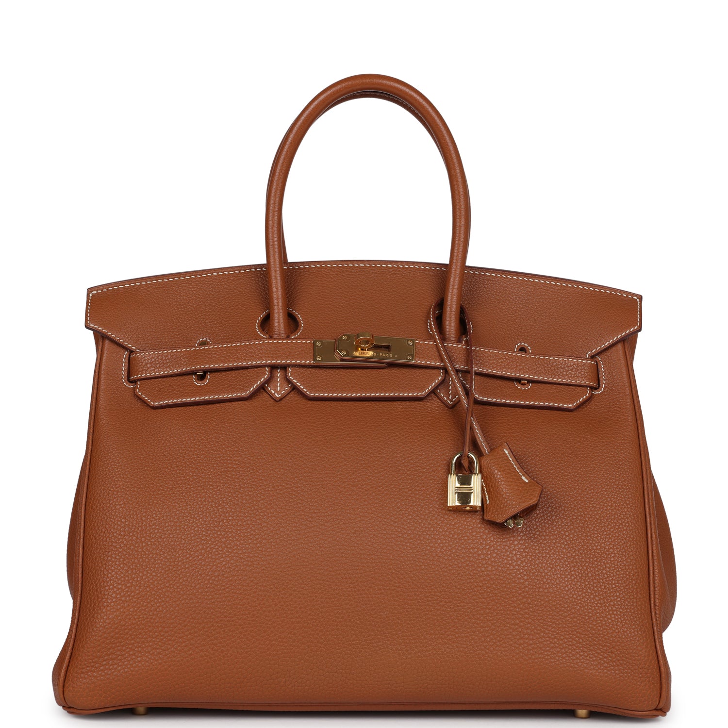 New Hermes Birkin 35 Gold Togo Gold Hardware