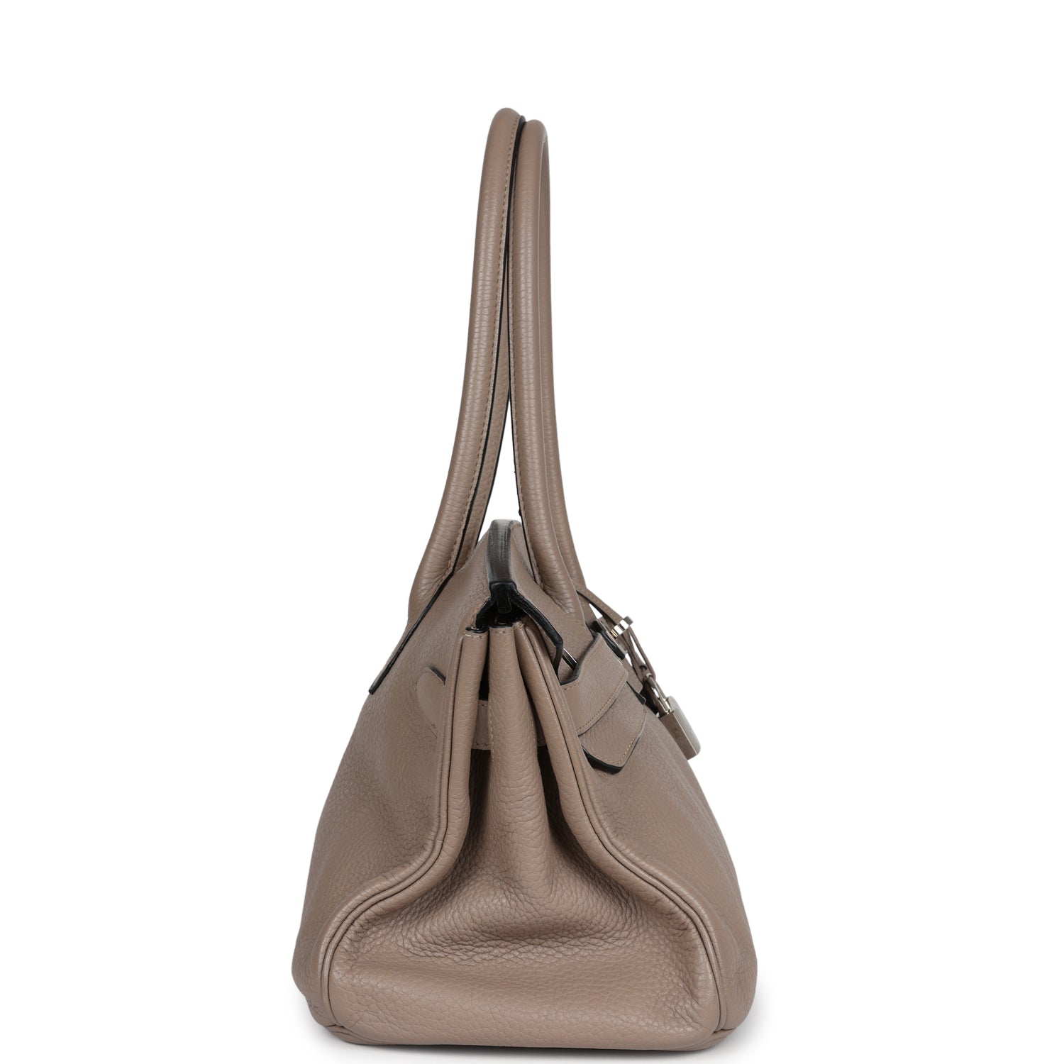 Hermes Shoulder Birkin 42 JPG Gris Tourterelle Clemence Palladium Hardware