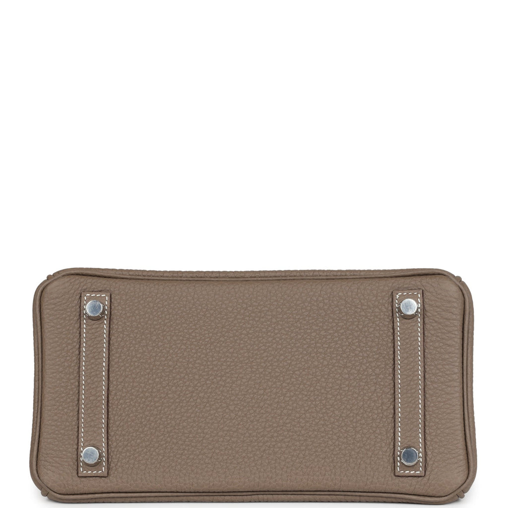 Hermes Birkin 25 Etoupe Togo Palladium Hardware