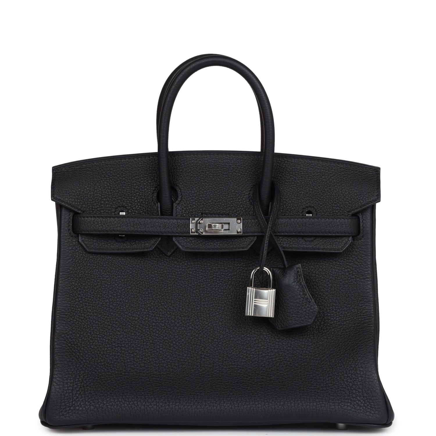 Hermes Birkin 25 Black Togo Palladium Hardware