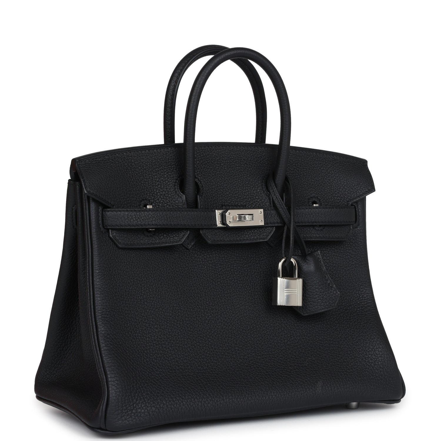 Hermes Birkin 25 Black Togo Palladium Hardware