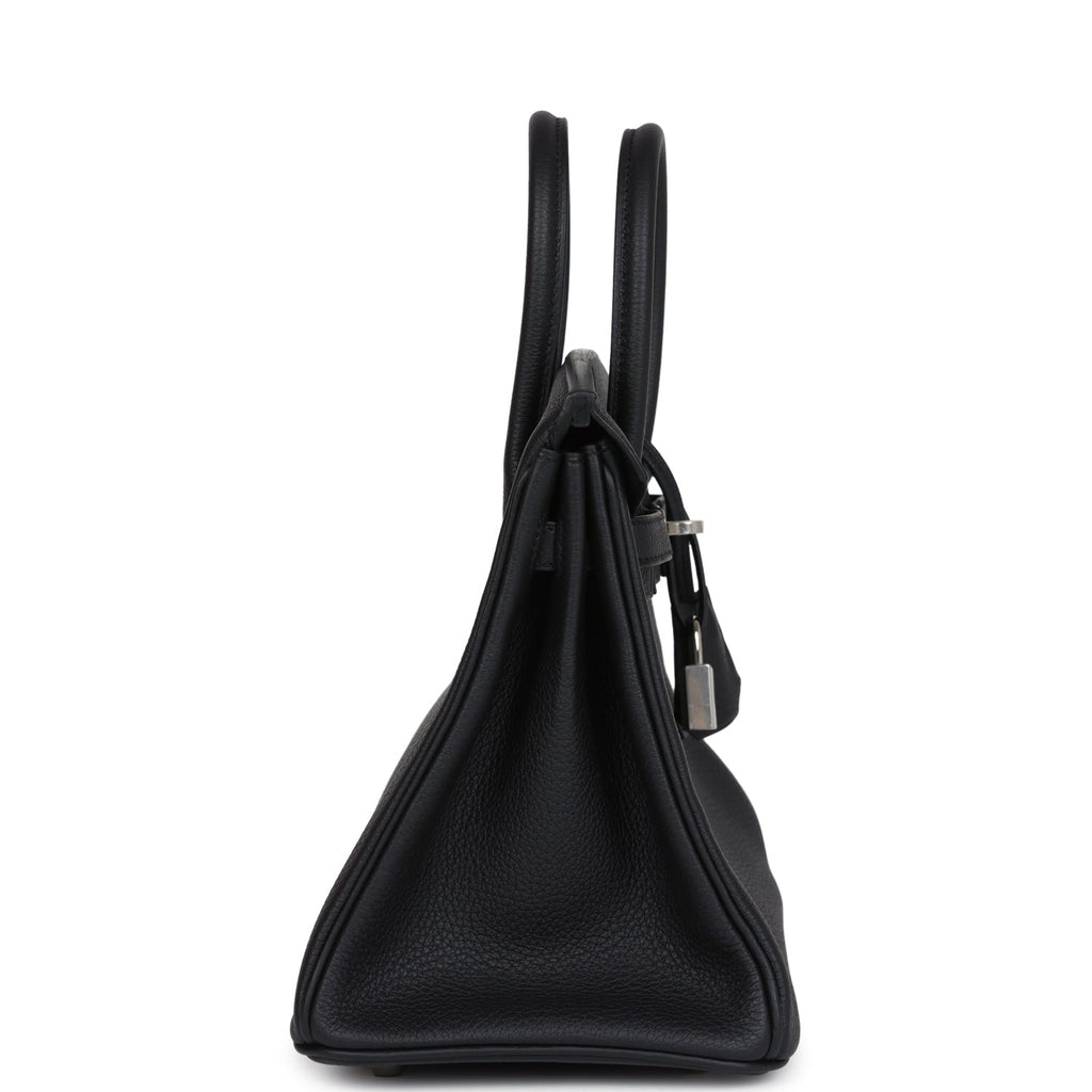 Hermes Birkin 25 Black Togo Palladium Hardware