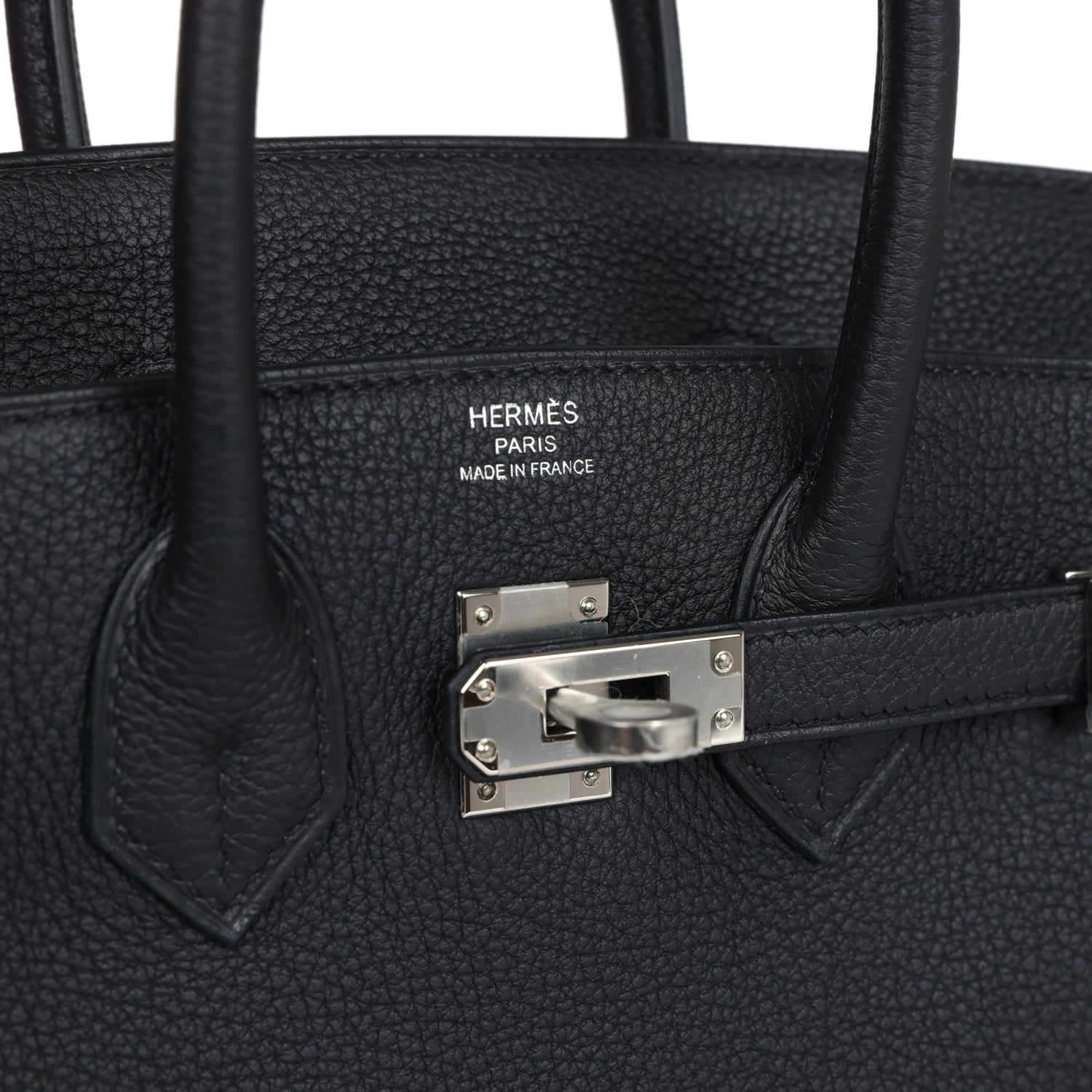 Hermes Birkin 25 Black Togo Palladium Hardware
