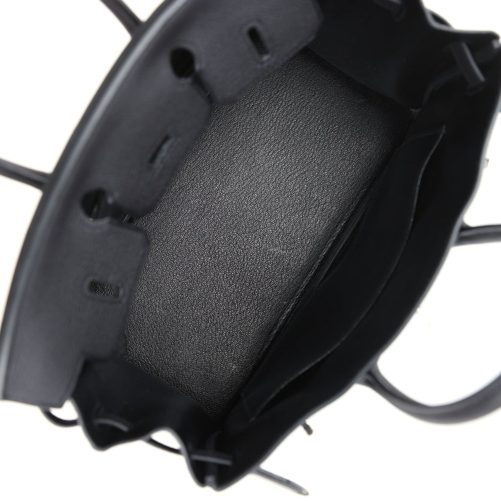 Hermes Birkin 25 Black Togo Palladium Hardware