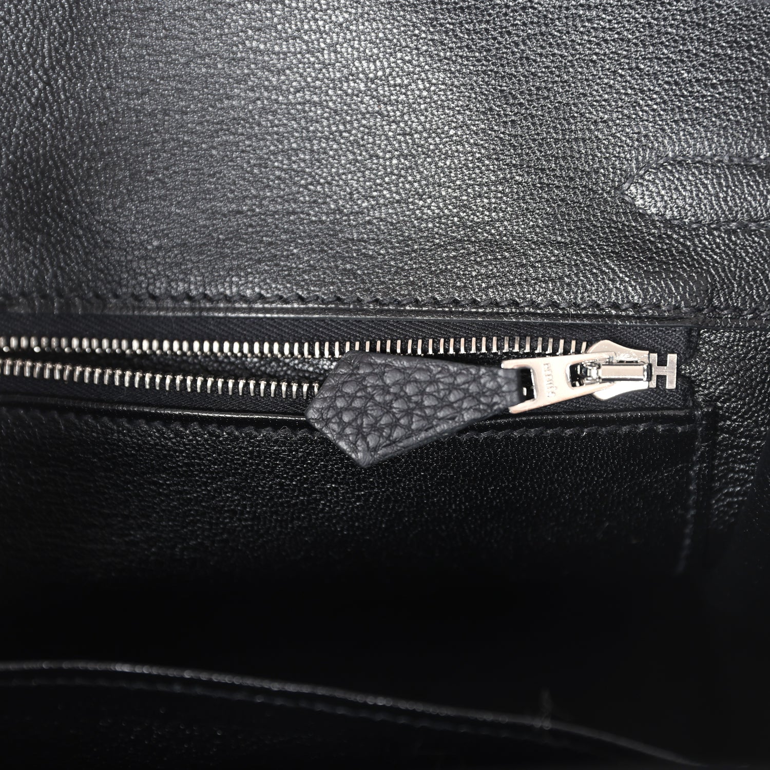 Hermes Birkin 25 Black Togo Palladium Hardware