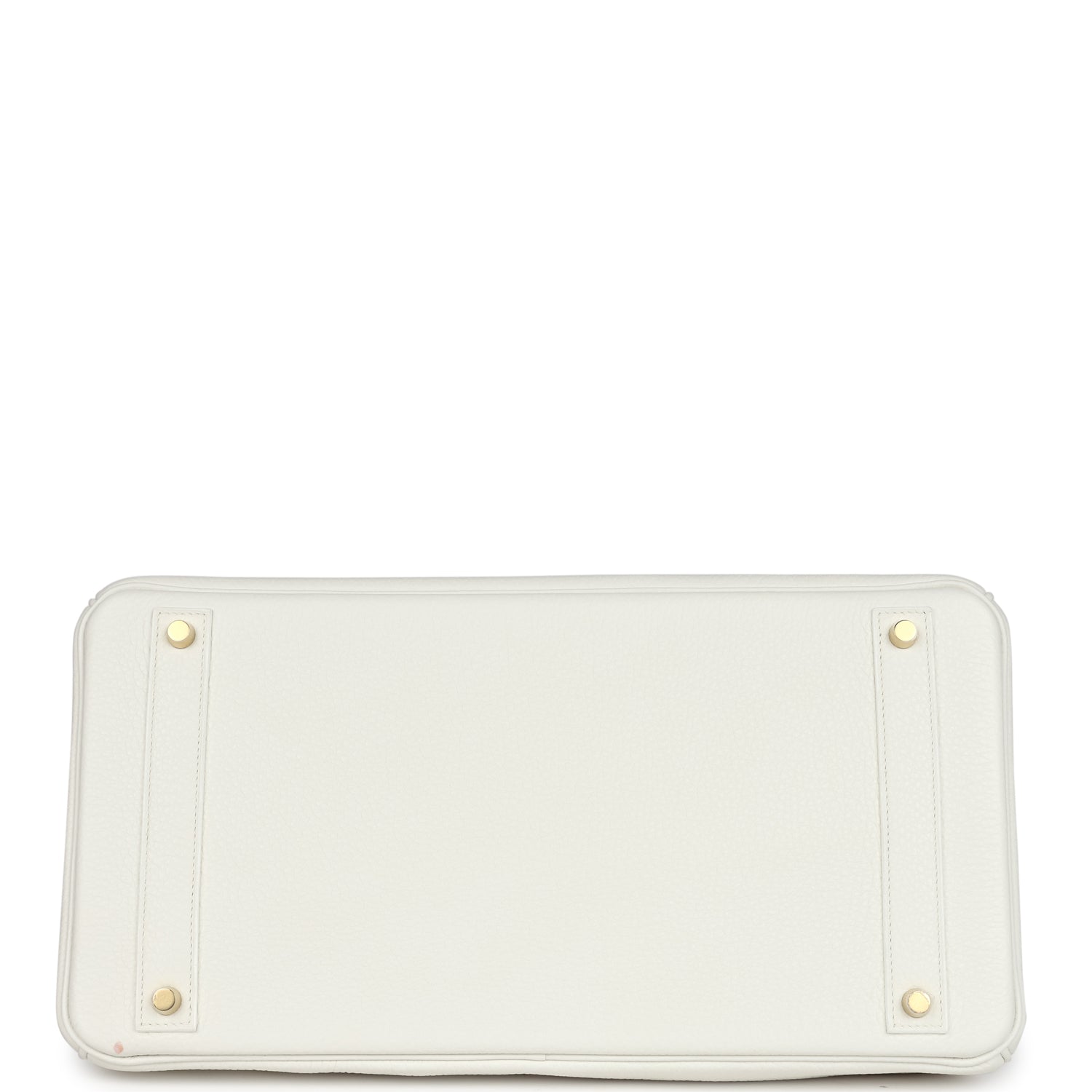 Hermes Special Order (HSS) Birkin 40 White Verso Clemence Gold Hardware