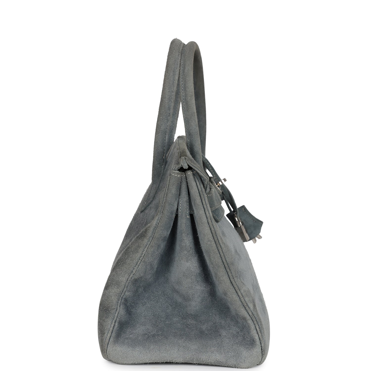 New Hermes Birkin 30 Gris Fume Doblis Palladium Hardware