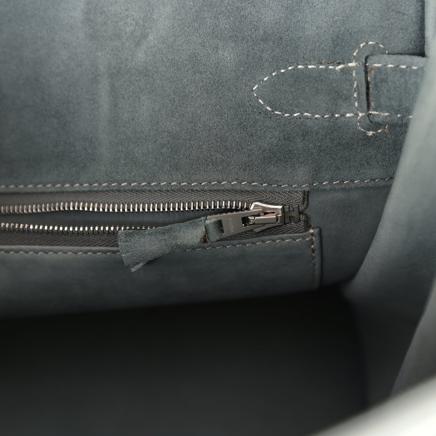New Hermes Birkin 30 Gris Fume Doblis Palladium Hardware
