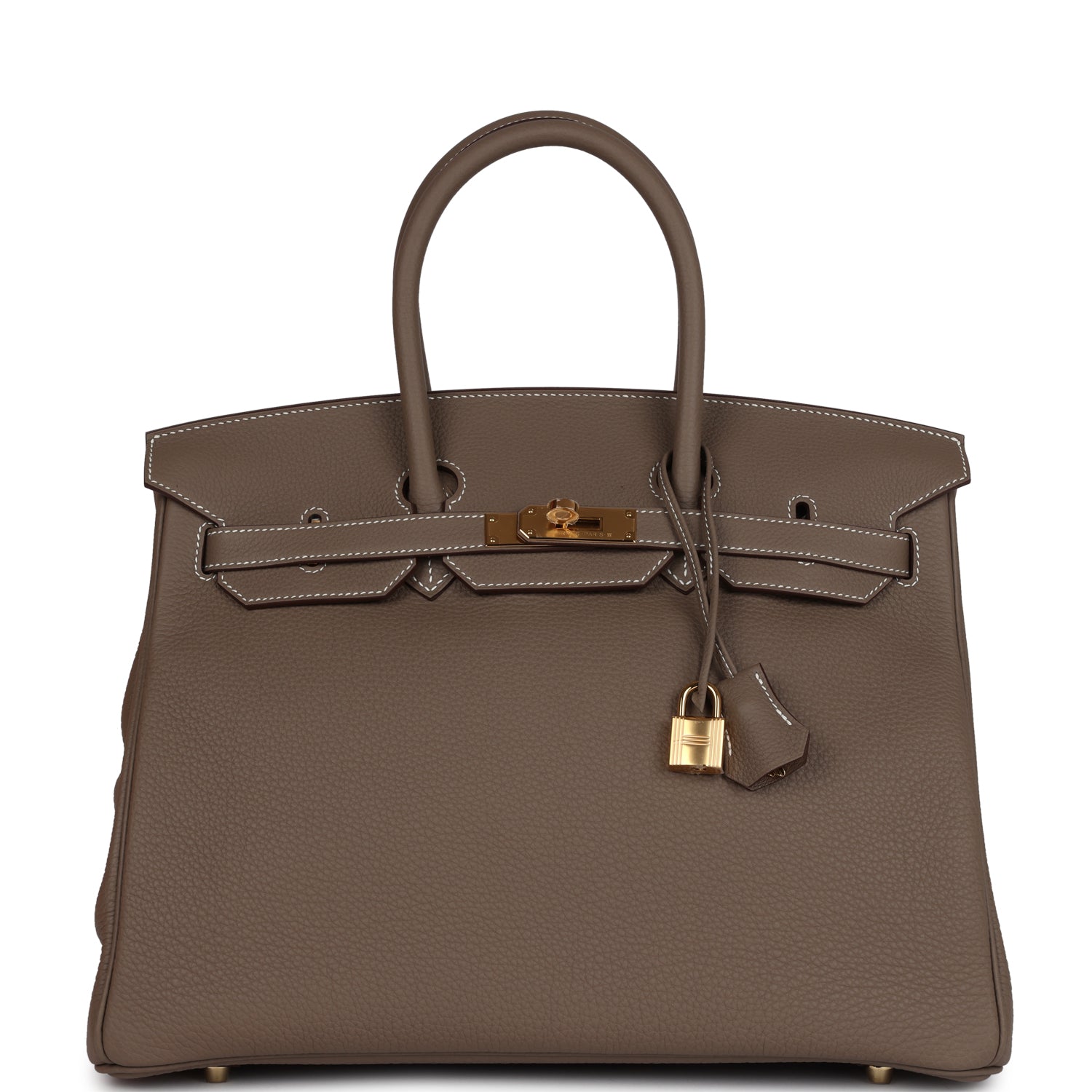 Hermes Birkin 35 Etoupe Togo Gold Hardware