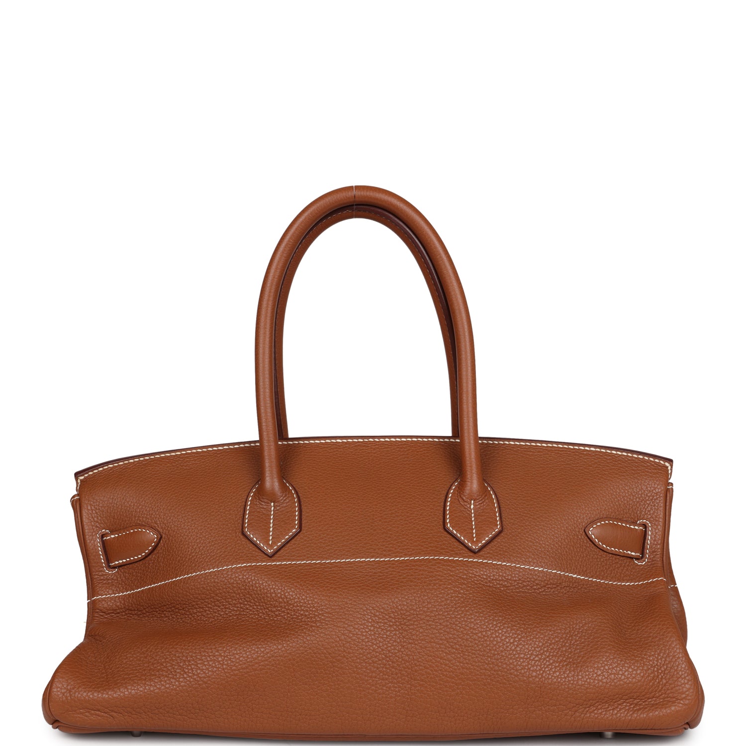 New Hermes Shoulder Birkin 42 JPG Gold Clemence Palladium Hardware