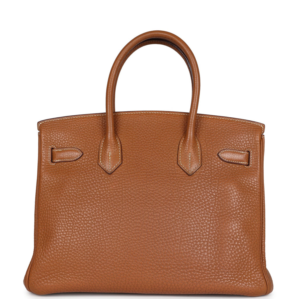 Hermes Birkin 30 Gold Togo Palladium Hardware