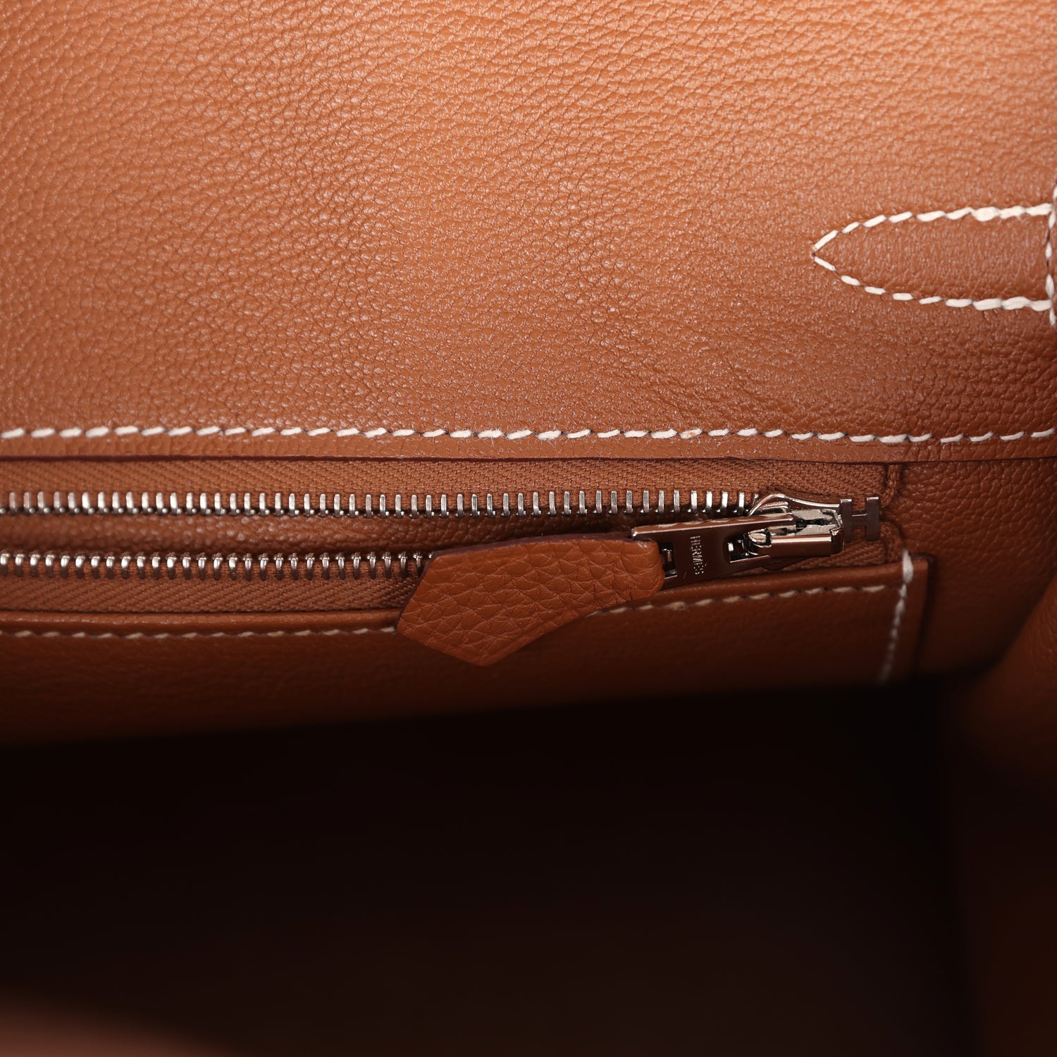 New Hermes Birkin 25 Gold Togo Palladium Hardware