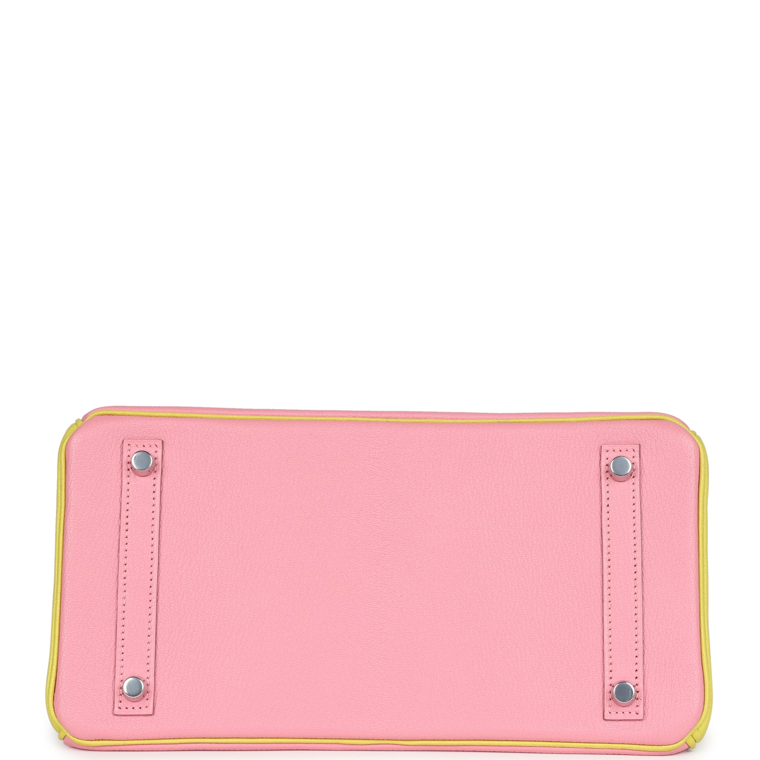 New Hermes Special Order (HSS) Birkin 30 Rose Confetti and Lime Chevre Mysore Palladium Hardware