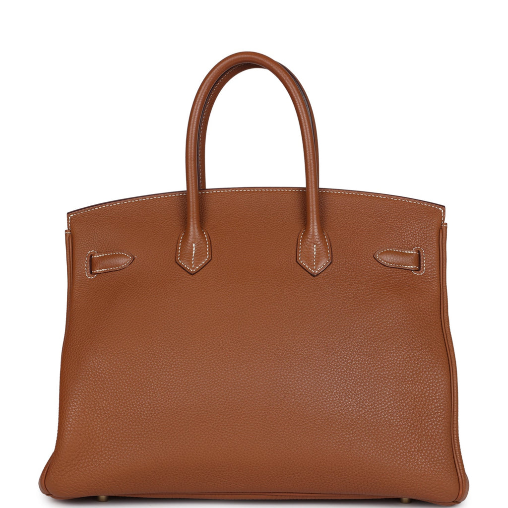 Hermes Birkin 35 Gold Togo Gold Hardware