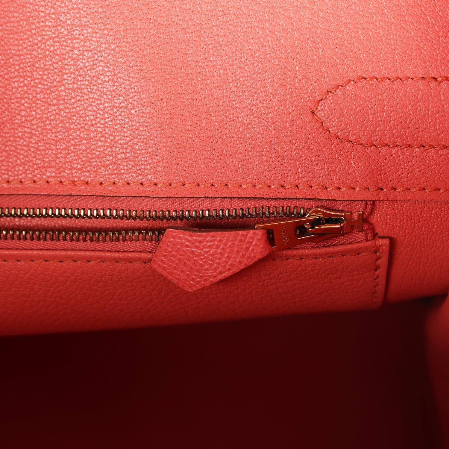 New Hermes Birkin 30 Flamingo Epsom Gold Hardware