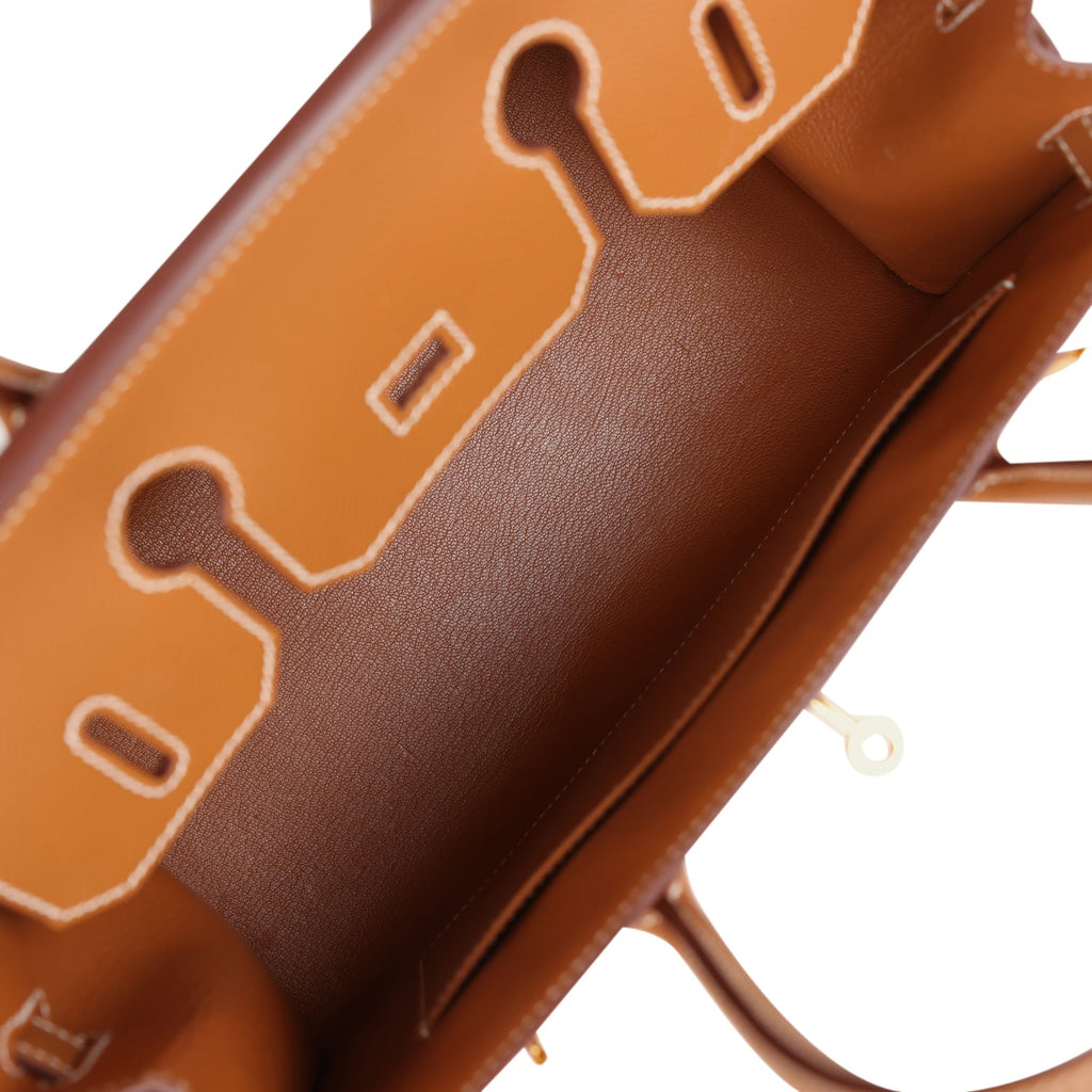 Hermes Birkin Sellier 30 Gold Epsom Gold Hardware