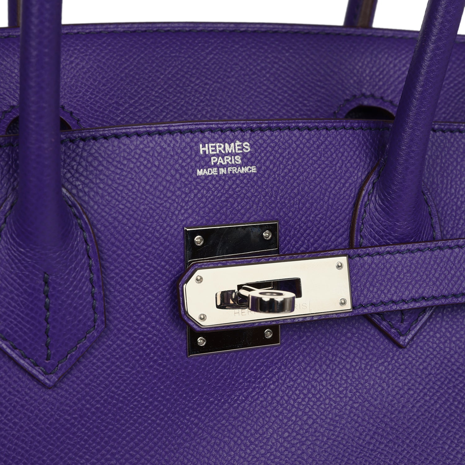 New Hermes Birkin 30 Crocus Epsom Palladium Hardware