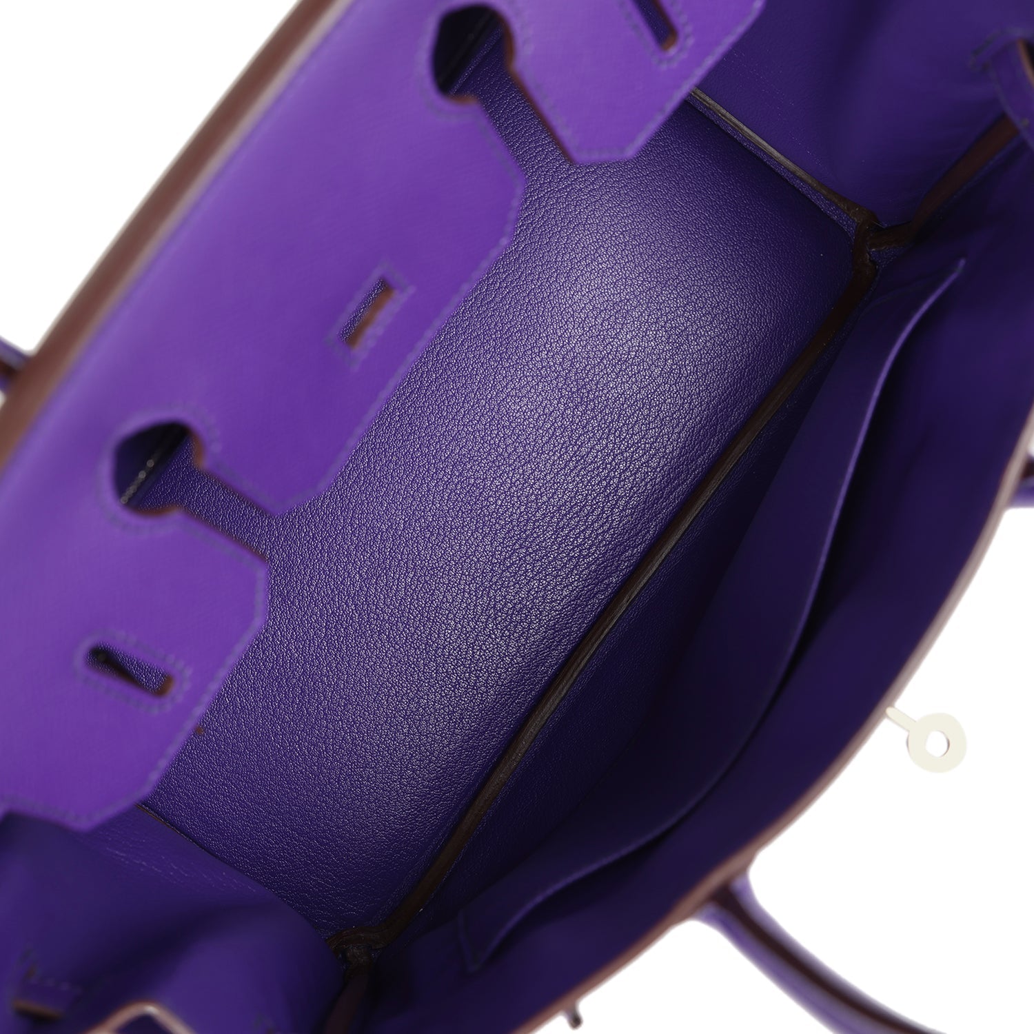New Hermes Birkin 30 Crocus Epsom Palladium Hardware